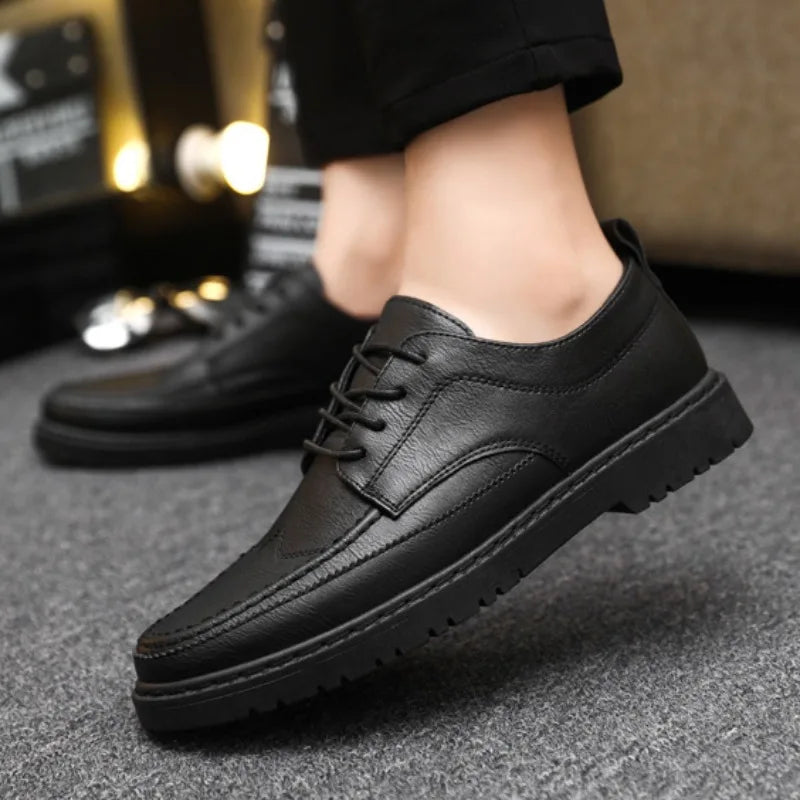 Oxford aus echtem Leder