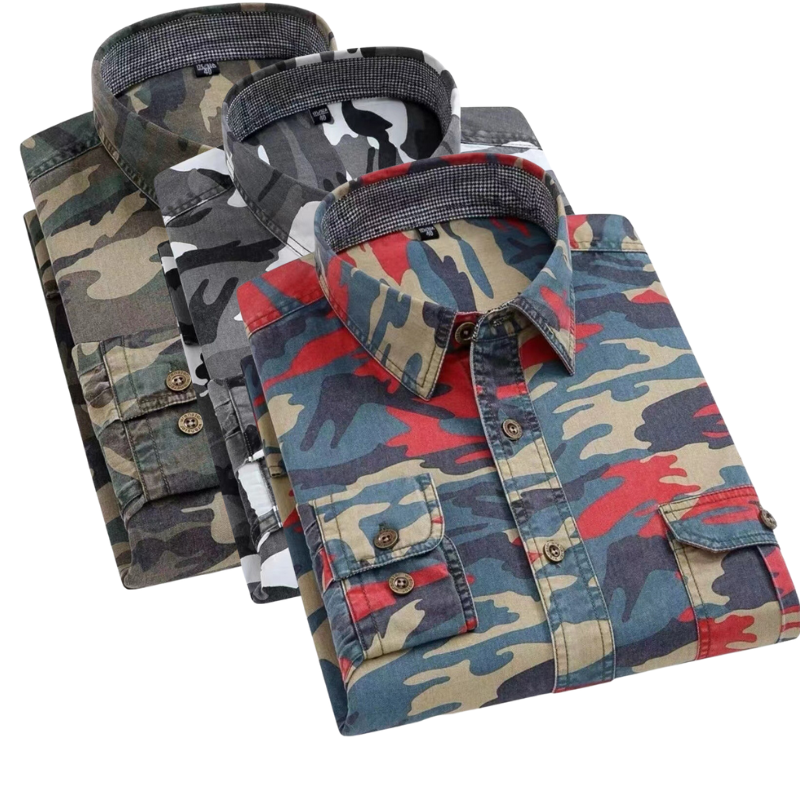 Hemd Maddison aus reiner Baumwolle