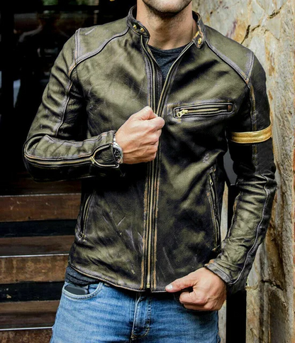 Herren Lederjacke