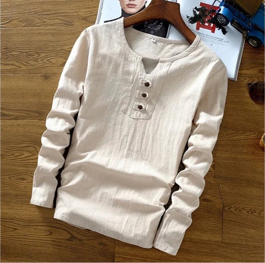 Klassisches Urban-Baumwollhemd