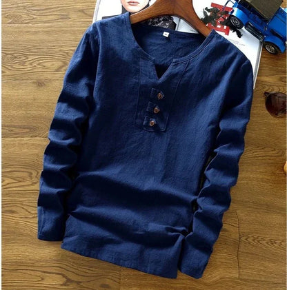 Klassisches Urban-Baumwollhemd