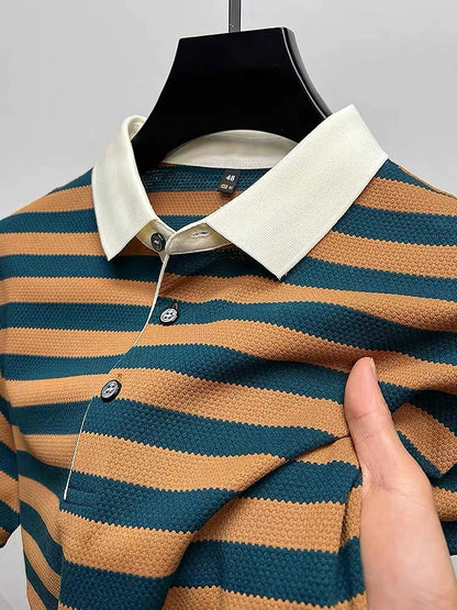 Rustikales Poloshirt