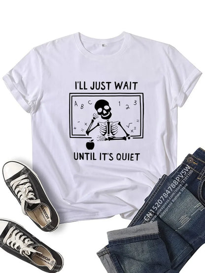 Skelett Humor T-Shirt
