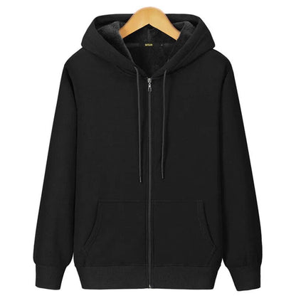 Fleece-Premium-Hoodie für Herren