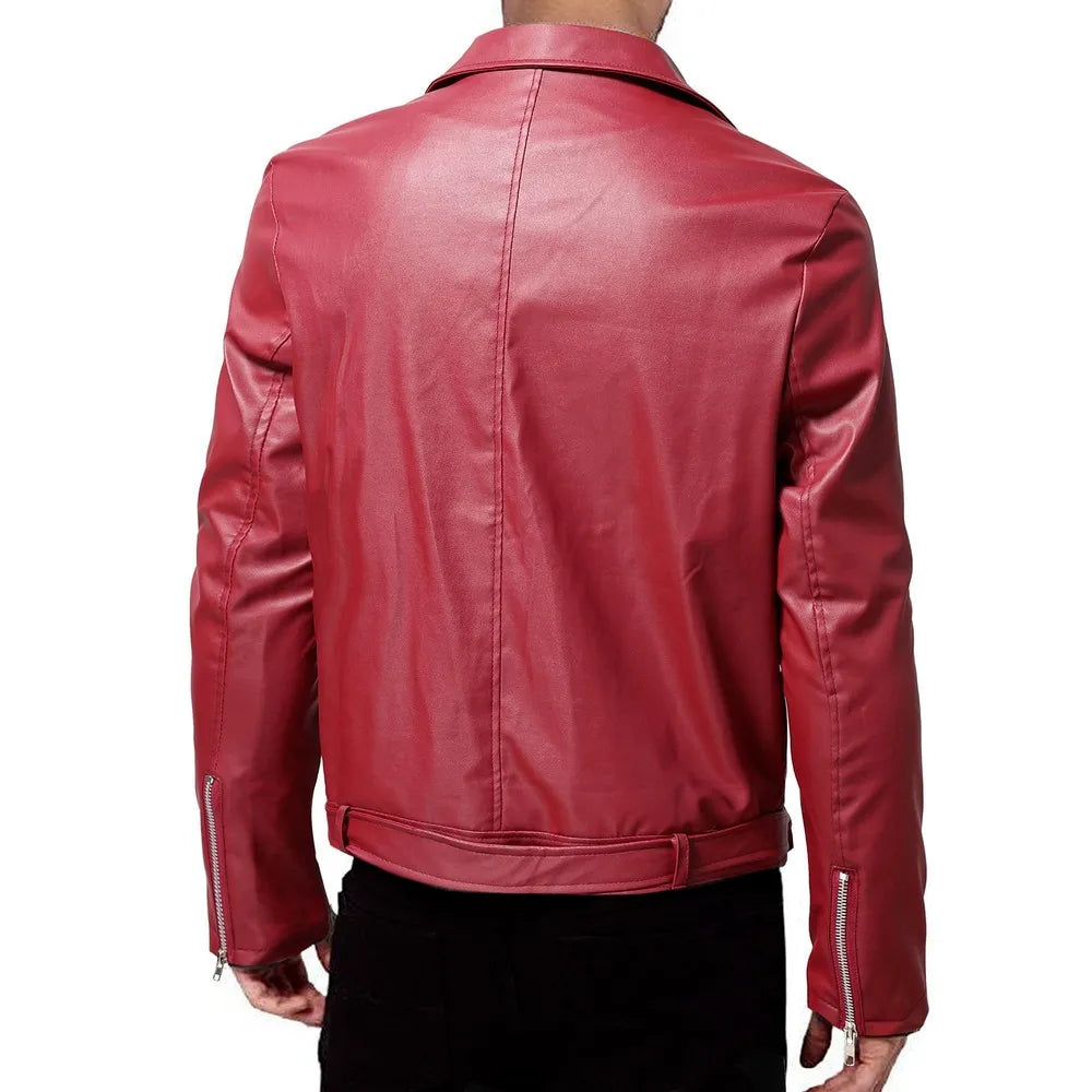 Urbane Lederjacke