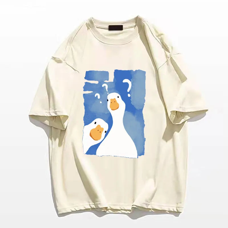 Verwirrtes Enten-T-Shirt