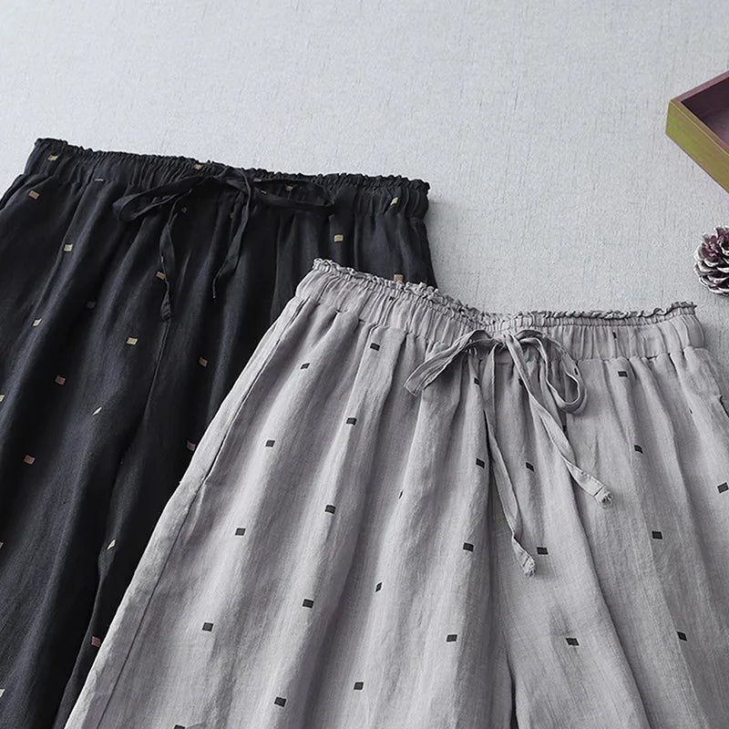 Sommerhose mit Punkten