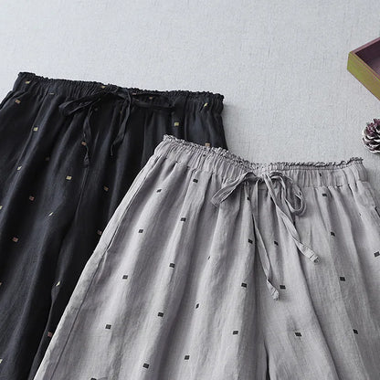 Sommerhose mit Punkten