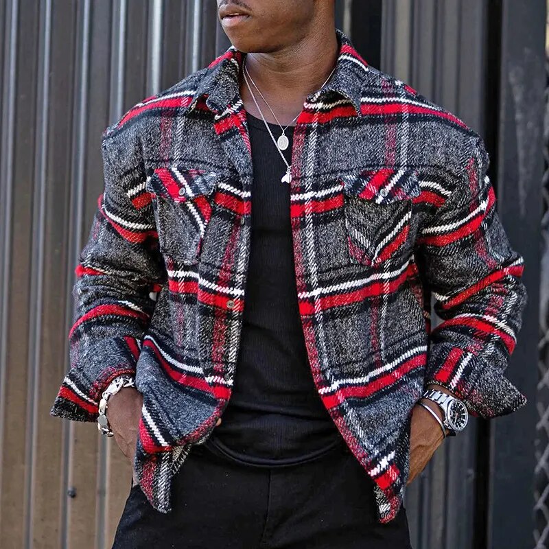 Relaxed Fit-Jacke aus Schurwolle