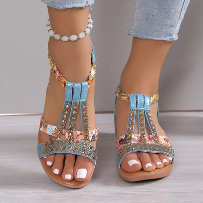 Bohemia Rhinestone Sandal