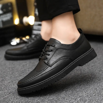 Oxford aus echtem Leder