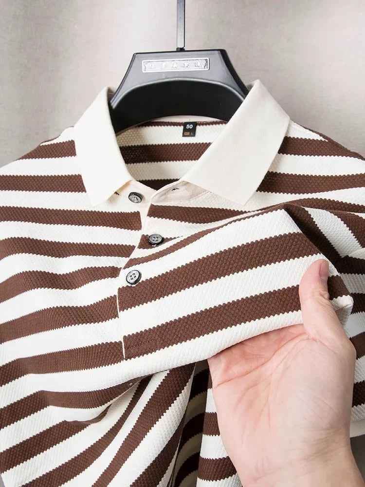 Rustikales Poloshirt