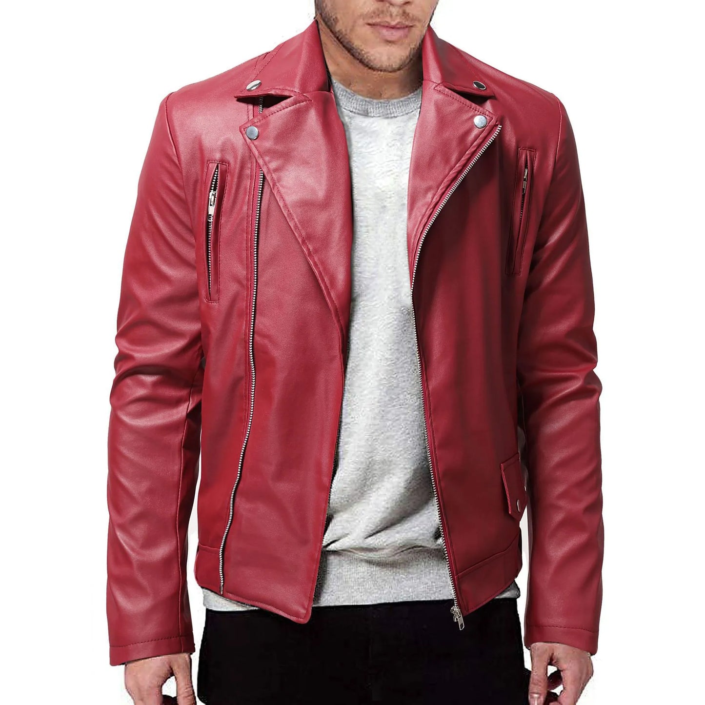 Urbane Lederjacke