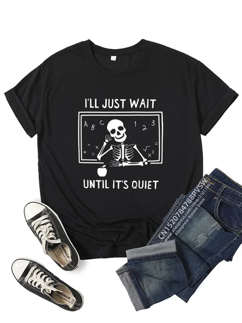 Skelett Humor T-Shirt