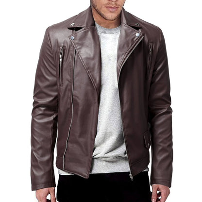 Urbane Lederjacke