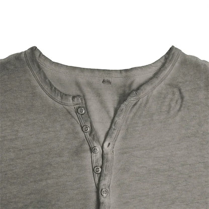 Langärmliges Henley-Shirt