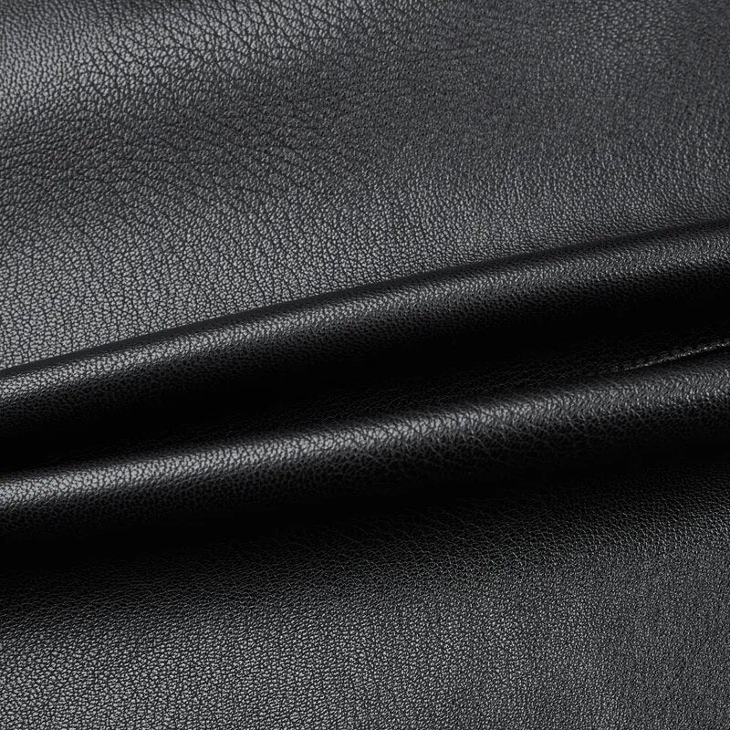 Herren Businessmantel aus Leder