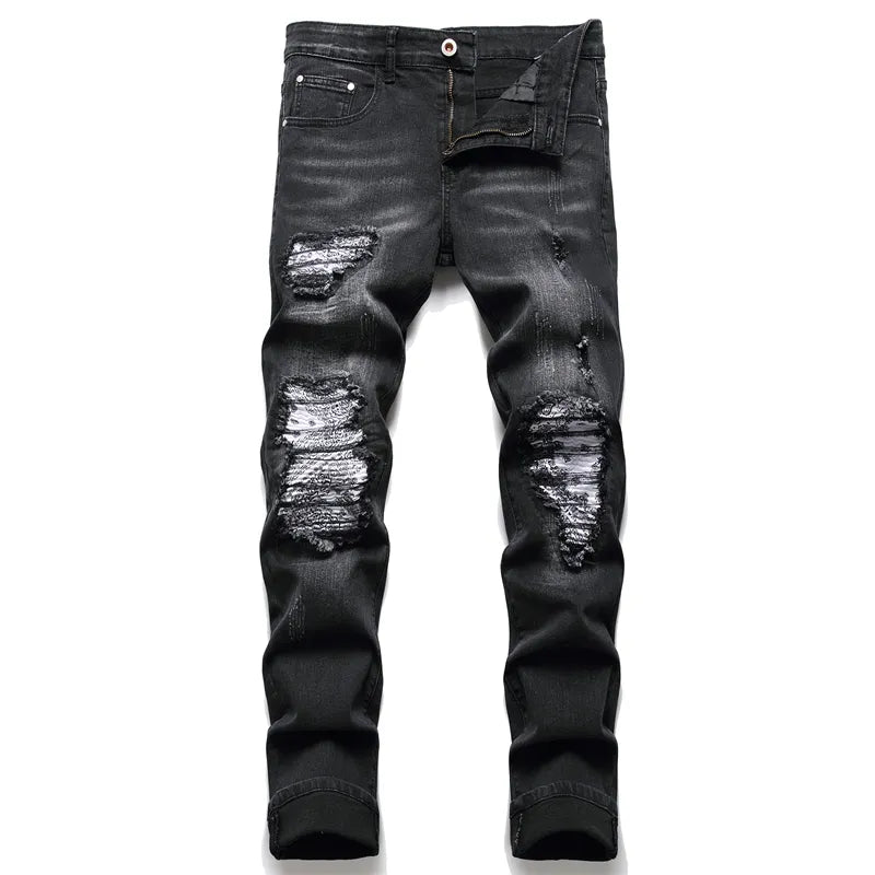 Zerrissene Jeans für Herren