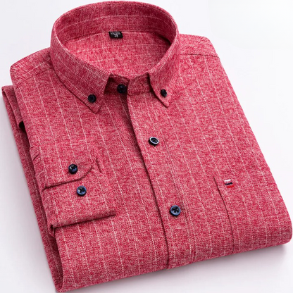 Herrenhemd aus hochwertiger Baumwolle 