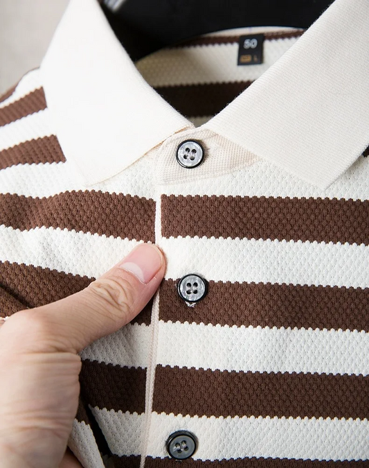 Rustikales Poloshirt